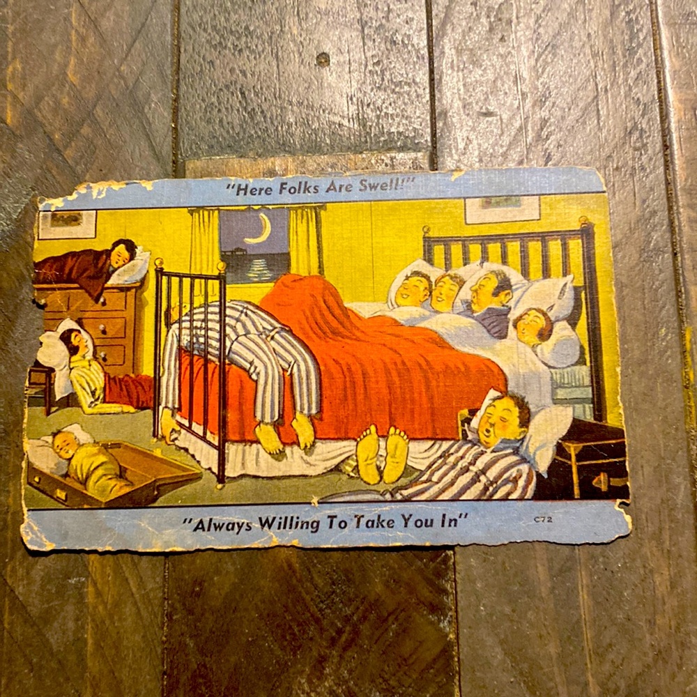 Vintage Cartoon postcard - Kropp Co.